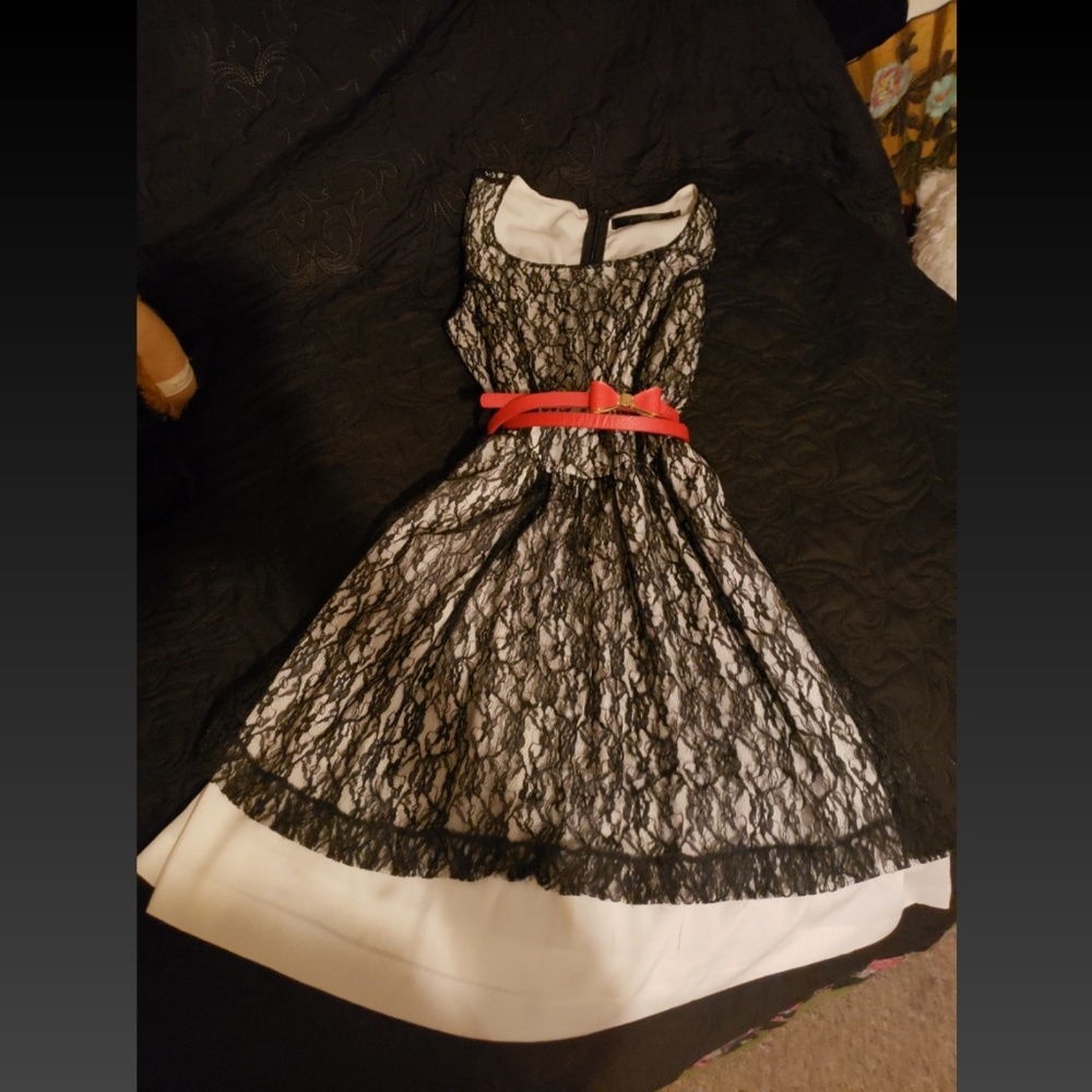 Black Lace Dress